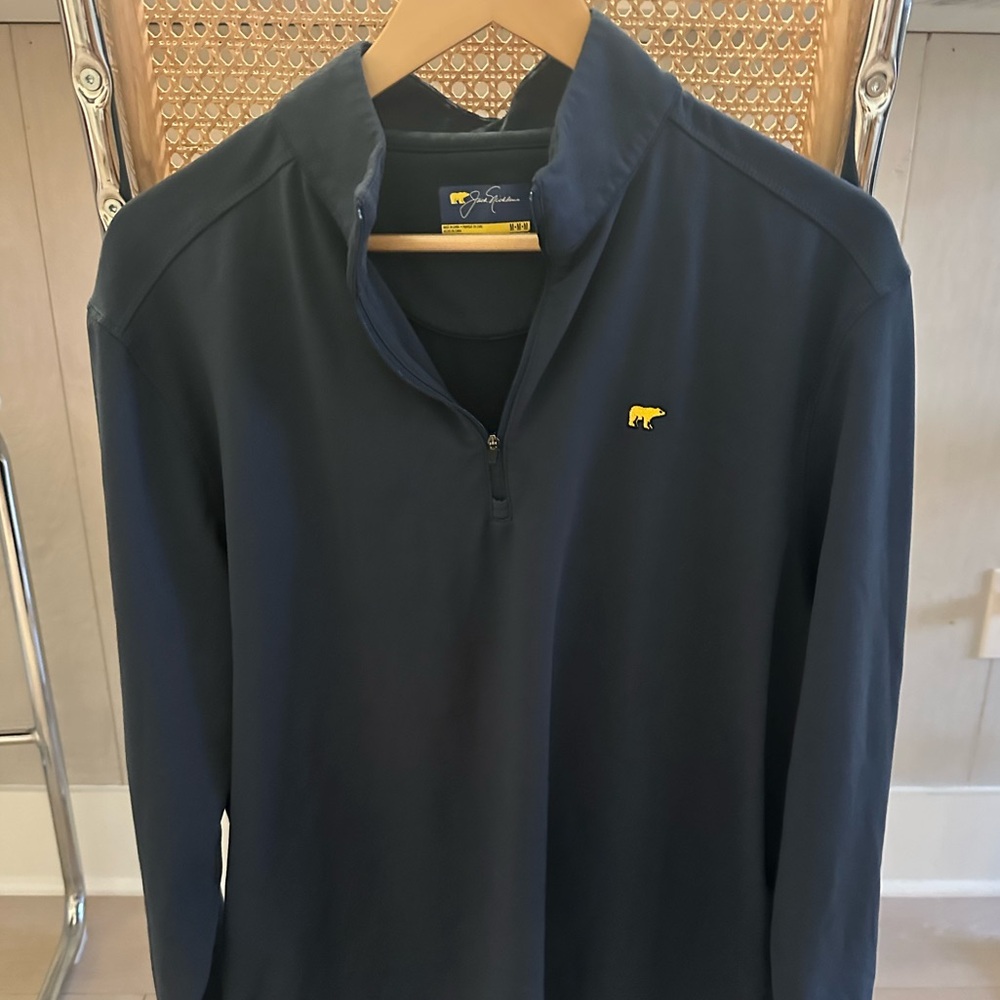 Men’s M Golden Bear Navy Quarter Zip